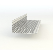 22 x 50 x 3000mm Swisspearl Ventilated End Profile TOP - Steel White